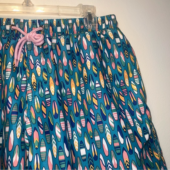 Club Room Medium Mens Swim Trunks Multicolor Surf Board Design - Picture 2 of 6
